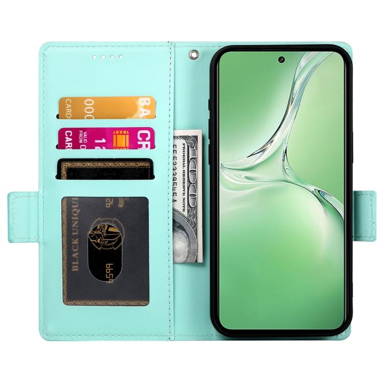 For OnePlus 13R / Ace 5 / Ace 5 Pro Side Buckle Magnetic Frosted Leather Phone Case
