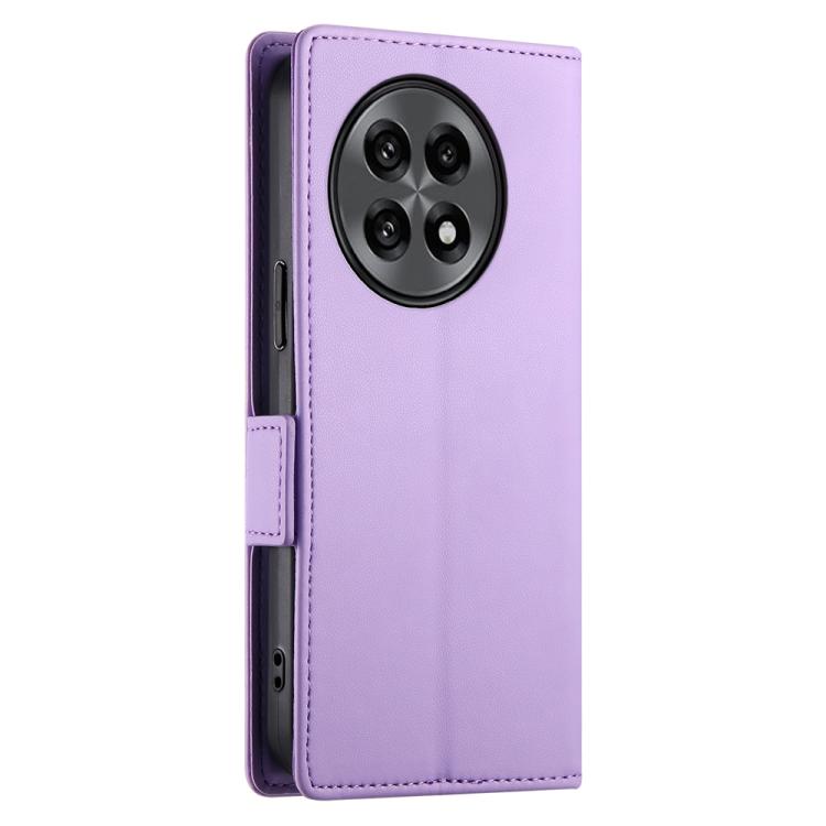 For OnePlus 13R / Ace 5 / Ace 5 Pro Side Buckle Magnetic Frosted Leather Phone Case