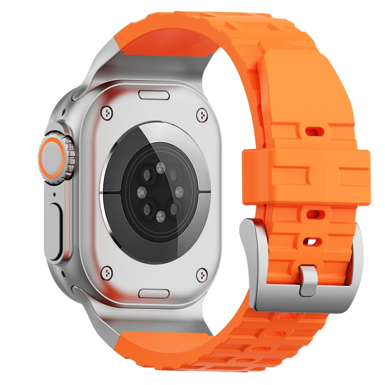 For Apple Watch 46mm / 49mm / 45mm / 44mm Trailblazer Silicone Watch Band