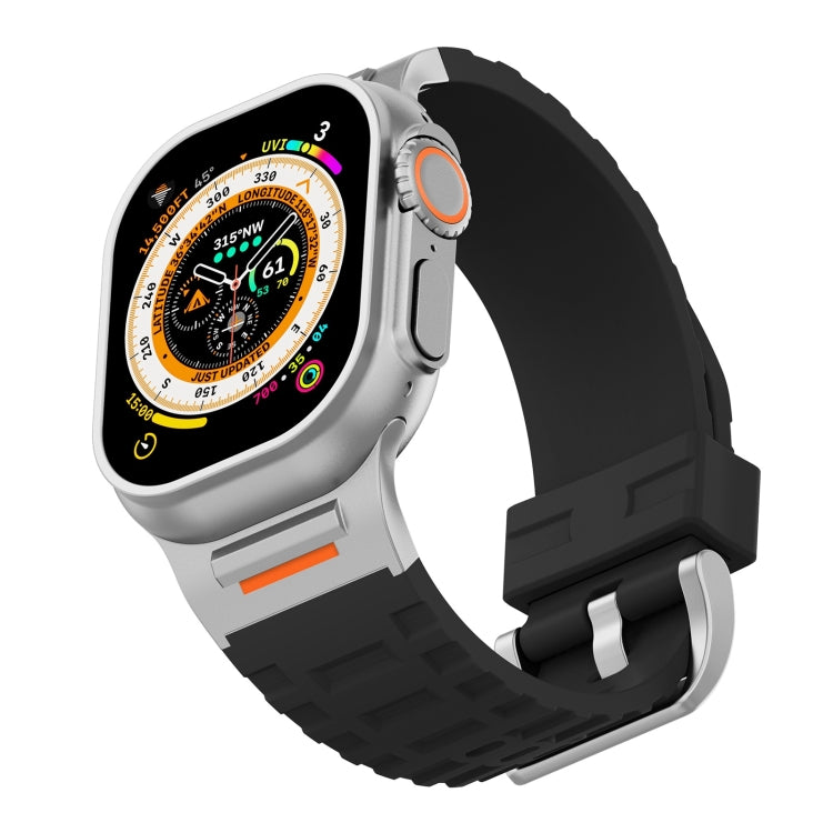 For Apple Watch 46mm / 49mm / 45mm / 44mm Trailblazer Silicone Watch Band
