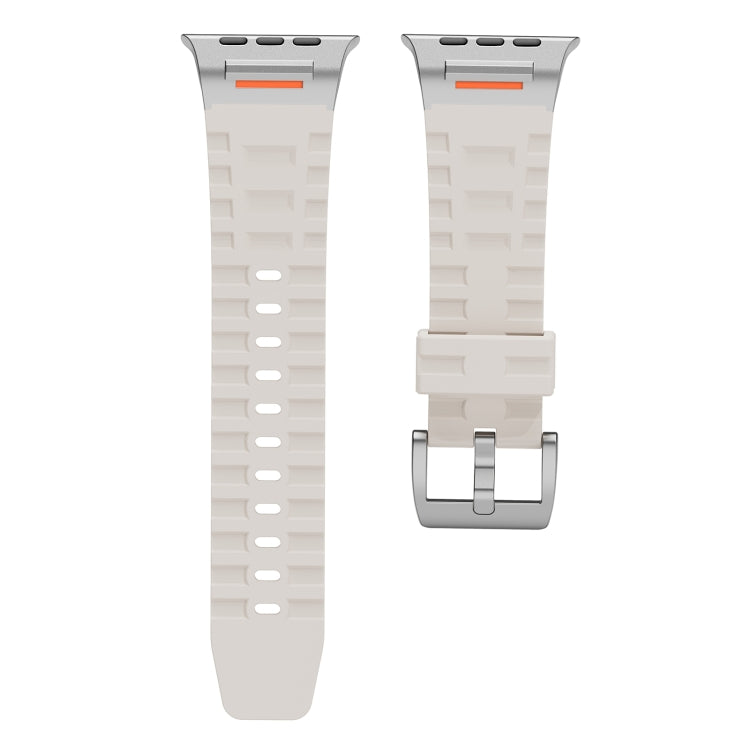 For Apple Watch 46mm / 49mm / 45mm / 44mm Trailblazer Silicone Watch Band