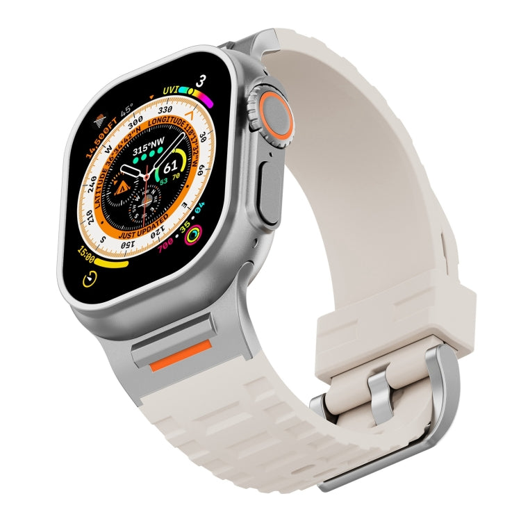 For Apple Watch 46mm / 49mm / 45mm / 44mm Trailblazer Silicone Watch Band