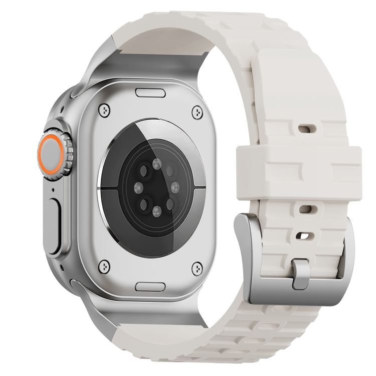 For Apple Watch 46mm / 49mm / 45mm / 44mm Trailblazer Silicone Watch Band