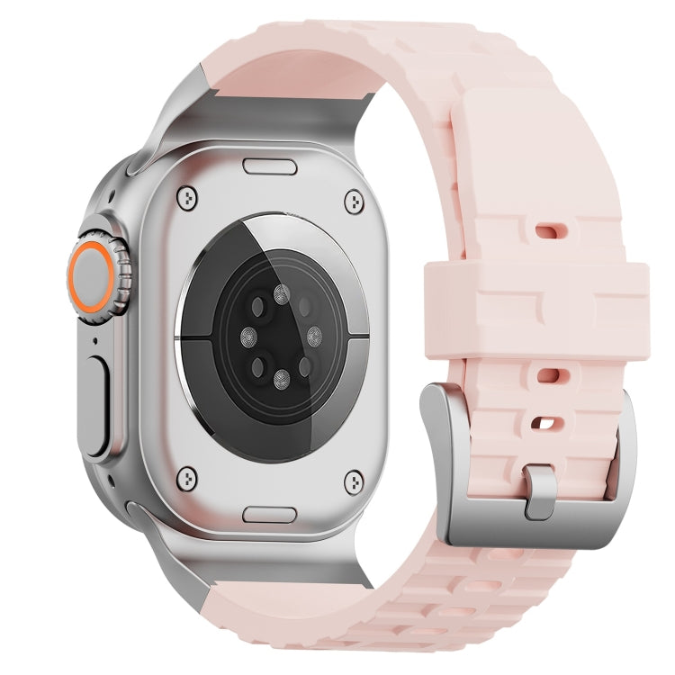 For Apple Watch 46mm / 49mm / 45mm / 44mm Trailblazer Silicone Watch Band
