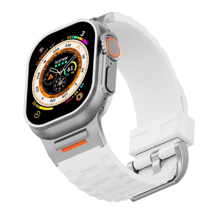 For Apple Watch 46mm / 49mm / 45mm / 44mm Trailblazer Silicone Watch Band