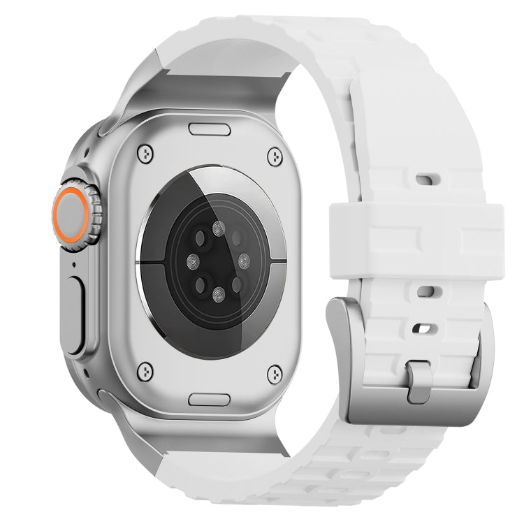 For Apple Watch 46mm / 49mm / 45mm / 44mm Trailblazer Silicone Watch Band