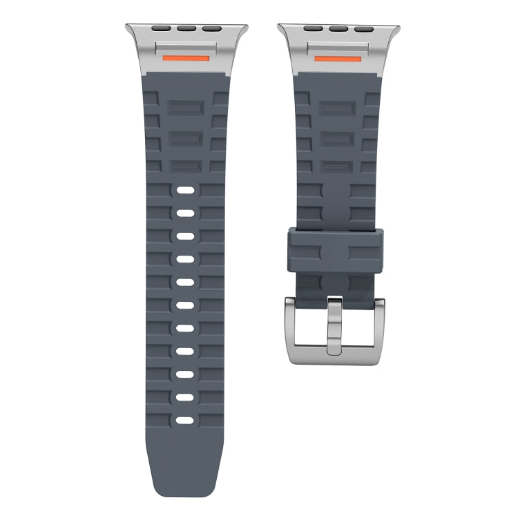 For Apple Watch 46mm / 49mm / 45mm / 44mm Trailblazer Silicone Watch Band