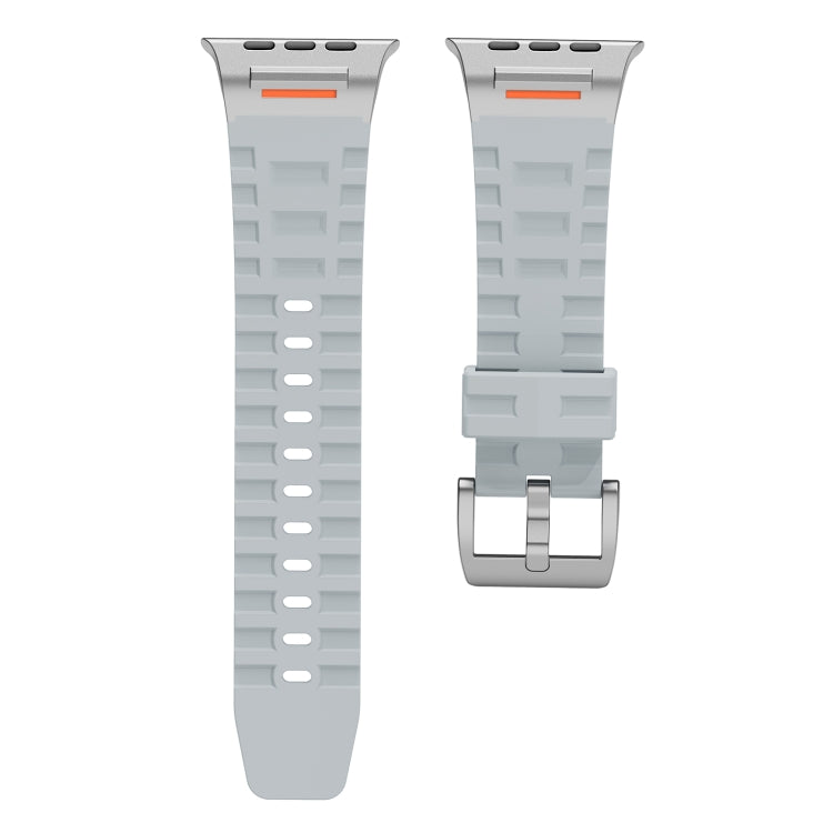 For Apple Watch 46mm / 49mm / 45mm / 44mm Trailblazer Silicone Watch Band