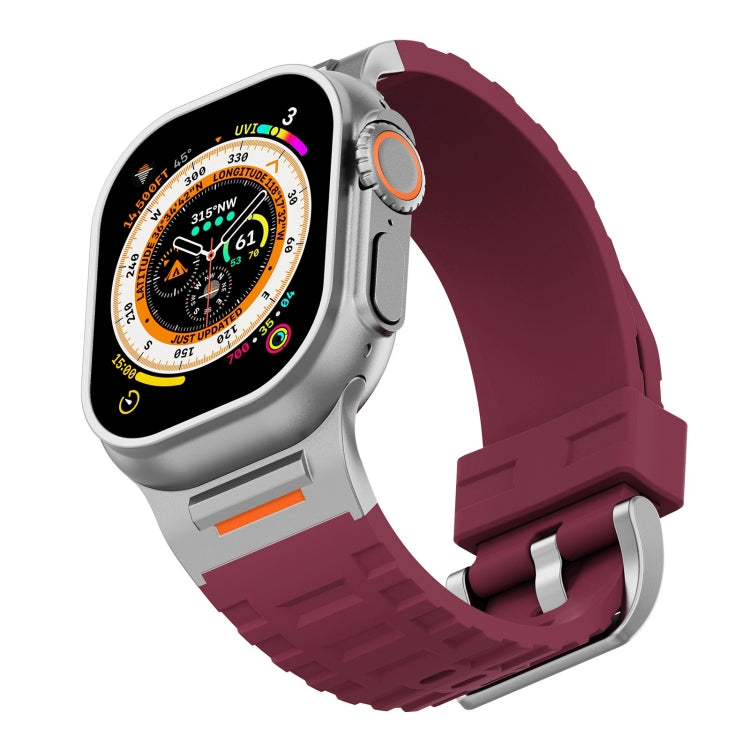For Apple Watch 42mm / 41mm / 40mm / 38mm Trailblazer Silicone Watch Band