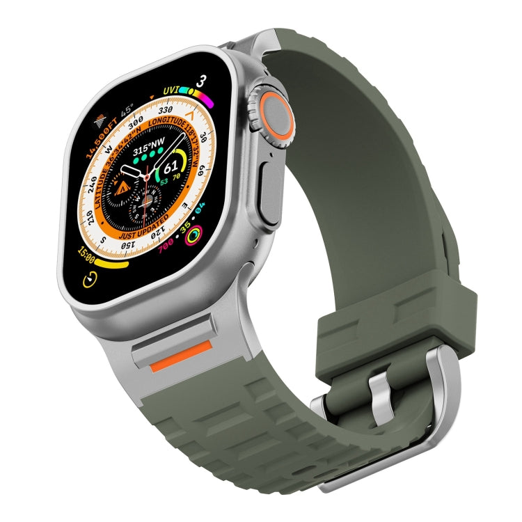 For Apple Watch 42mm / 41mm / 40mm / 38mm Trailblazer Silicone Watch Band