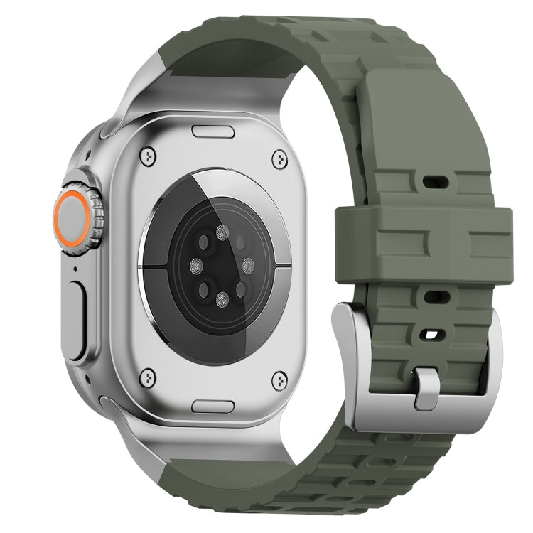 For Apple Watch 42mm / 41mm / 40mm / 38mm Trailblazer Silicone Watch Band