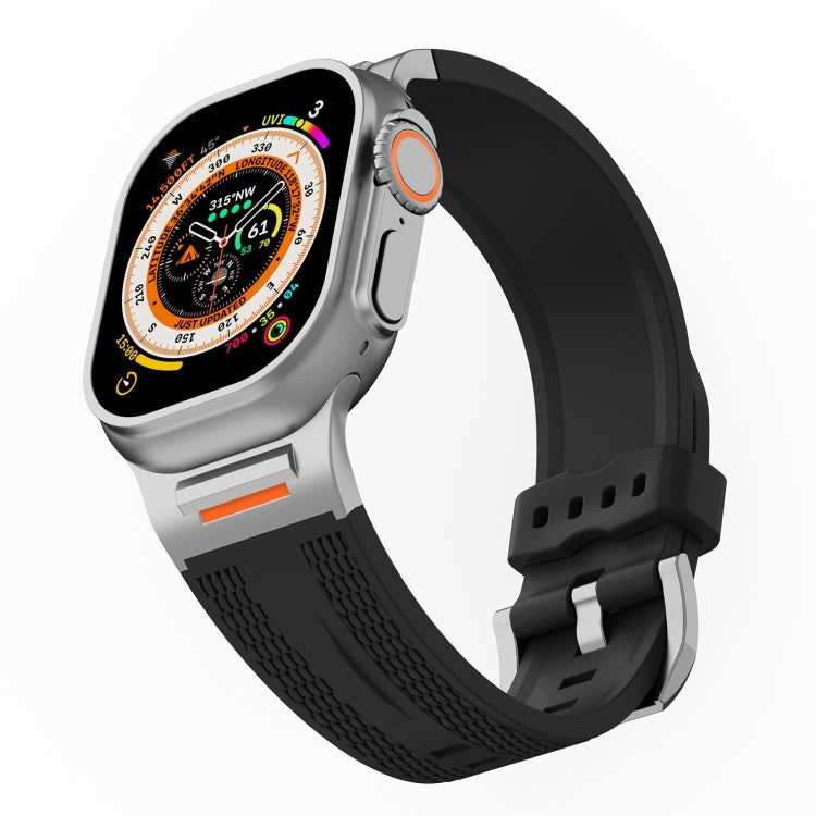 For Apple Watch 42mm / 41mm / 40mm / 38mm Trailblazer Woven Texture Silicone Watch Band