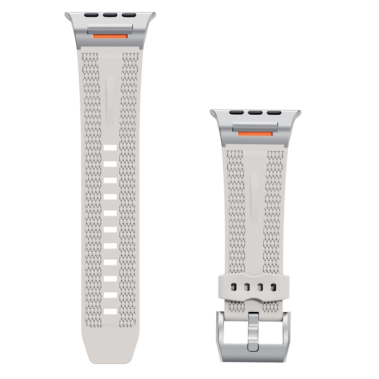For Apple Watch 42mm / 41mm / 40mm / 38mm Trailblazer Woven Texture Silicone Watch Band