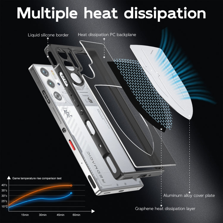 For ZTE nubia Red Magic 9 Pro / 9S Pro Cooling 3 in 1 Phone Case
