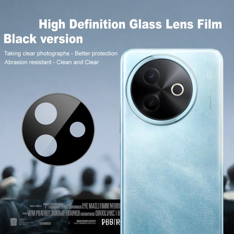 For vivo Y39 5G imak Rear Camera Lens Glass Film Black Version