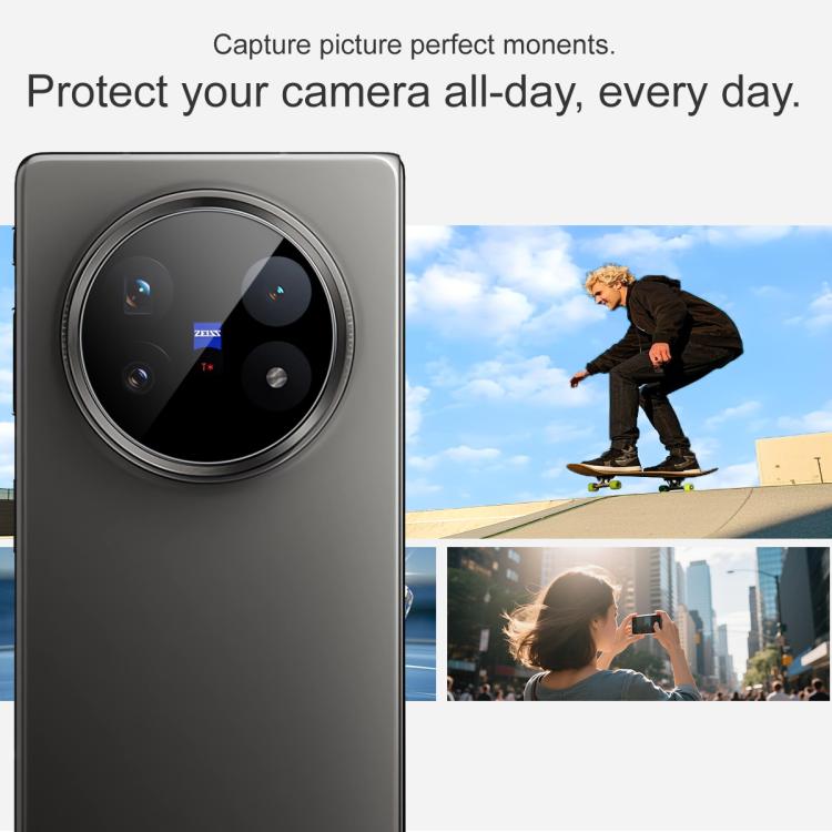 For vivo X Fold5 imak Rear Camera Lens Glass Film Black Version