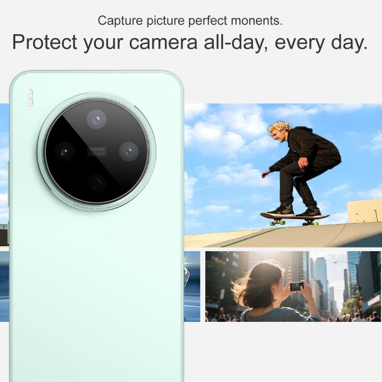 For vivo Y500 Pro 5G imak Rear Camera Lens Glass Film Black Version