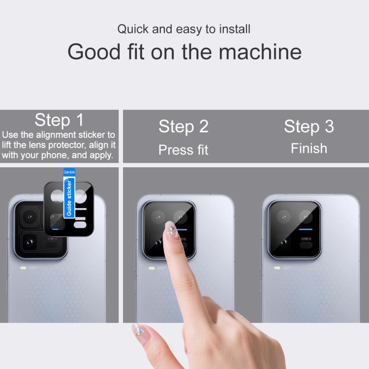 For vivo iQOO 15 Ultra 5G imak Rear Camera Lens Glass Film Black Version