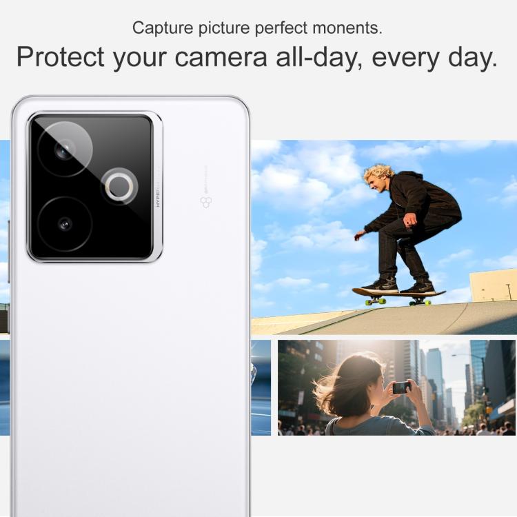 For Realme GT 7 5G / 7T 5G Global IMAK Rear Camera Lens Glass Film Black Version
