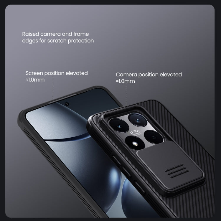 For Xiaomi 14T NILLKIN CamShield Pro PC Phone Case