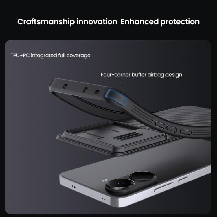 For Xiaomi Poco X7 Pro NILLKIN CamShield Pro PC Phone Case