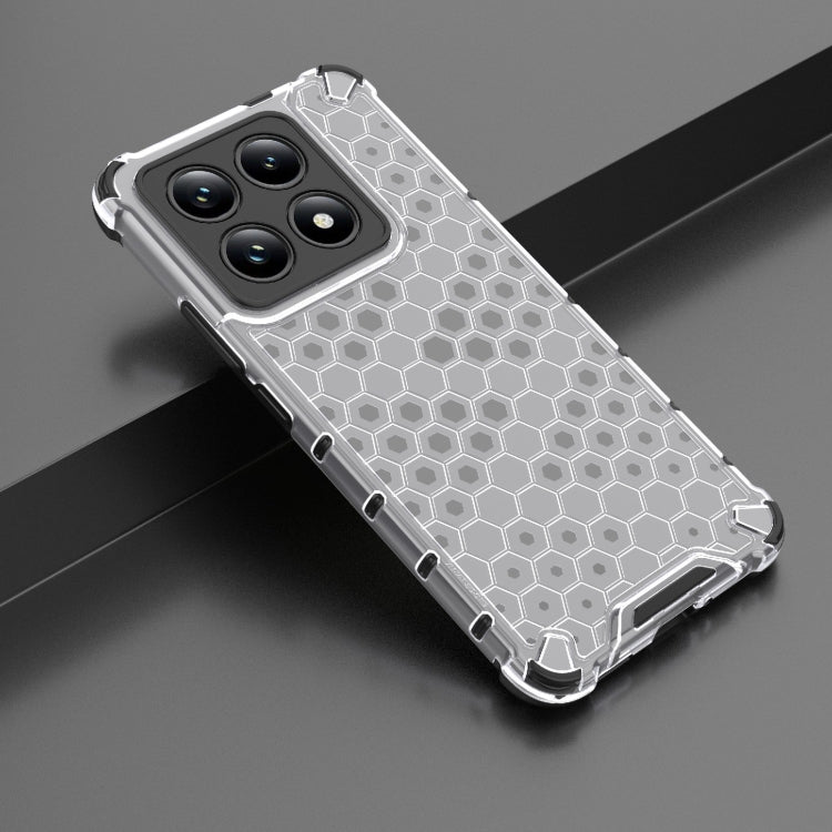 For Xiaomi 14T 5G Global Honeycomb Shockproof Phone Case