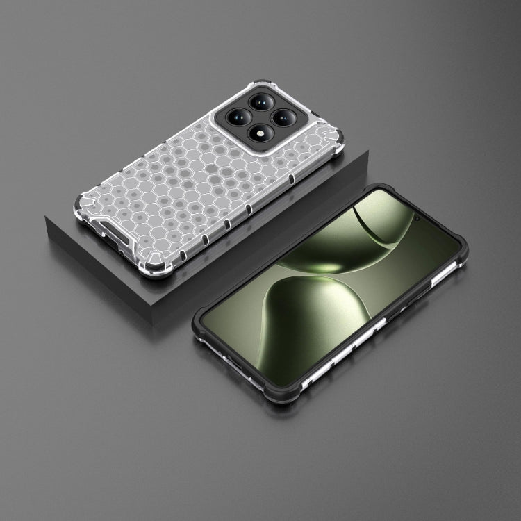 For Xiaomi 14T 5G Global Honeycomb Shockproof Phone Case