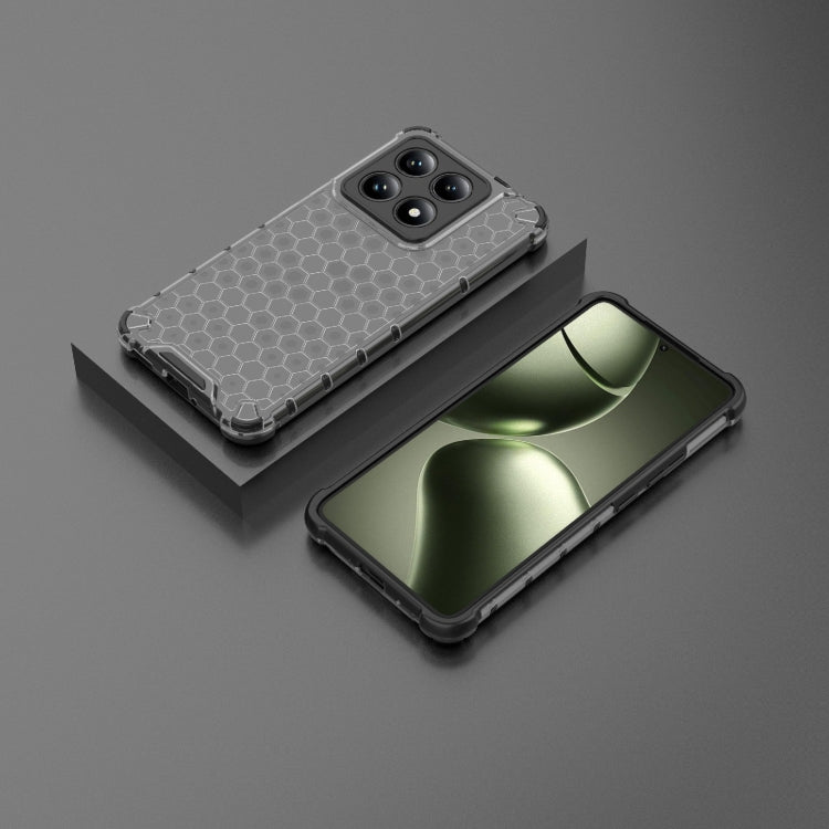 For Xiaomi 14T 5G Global Honeycomb Shockproof Phone Case