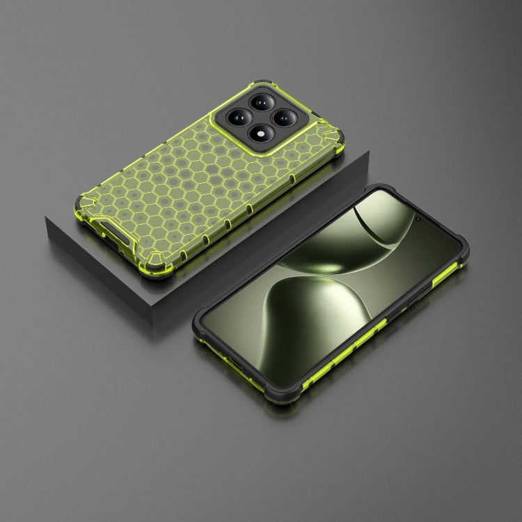 For Xiaomi 14T 5G Global Honeycomb Shockproof Phone Case