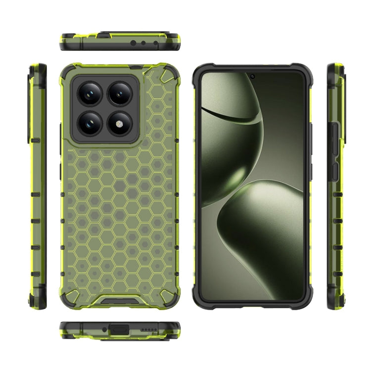 For Xiaomi 14T 5G Global Honeycomb Shockproof Phone Case