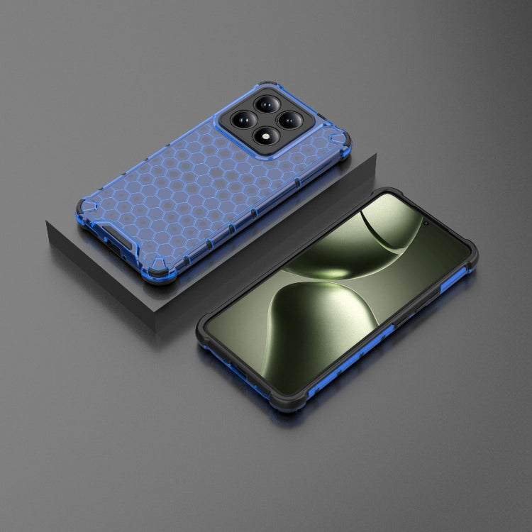 For Xiaomi 14T 5G Global Honeycomb Shockproof Phone Case