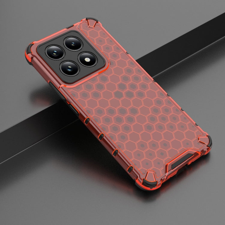For Xiaomi 14T 5G Global Honeycomb Shockproof Phone Case