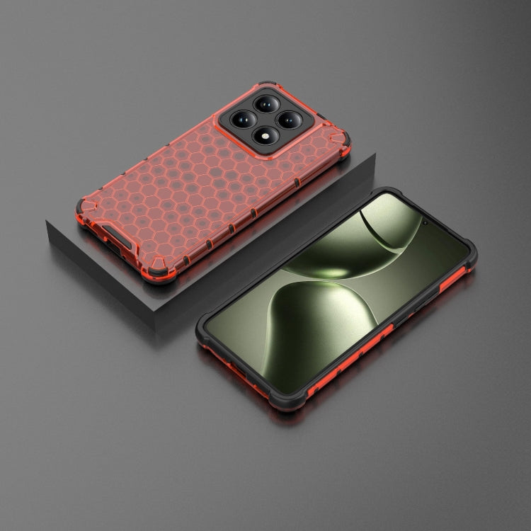 For Xiaomi 14T 5G Global Honeycomb Shockproof Phone Case