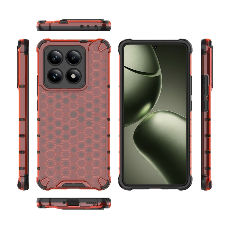 For Xiaomi 14T 5G Global Honeycomb Shockproof Phone Case