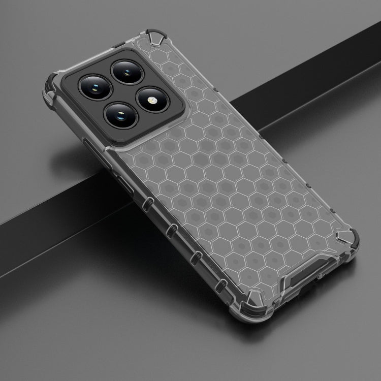 For Xiaomi 14T Pro 5G Global Honeycomb Shockproof Phone Case