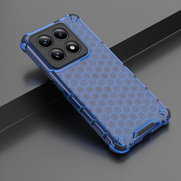 For Xiaomi 14T Pro 5G Global Honeycomb Shockproof Phone Case