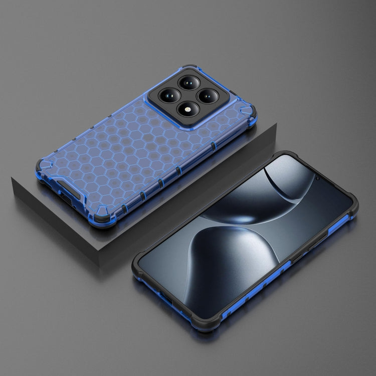 For Xiaomi 14T Pro 5G Global Honeycomb Shockproof Phone Case