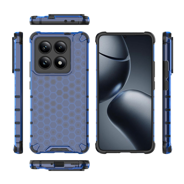 For Xiaomi 14T Pro 5G Global Honeycomb Shockproof Phone Case