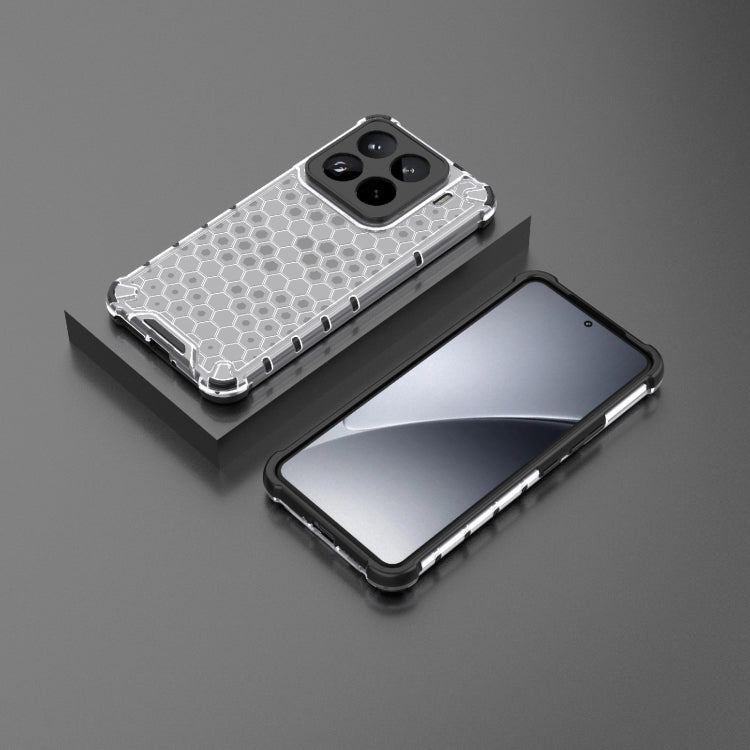 For Xiaomi 15 Pro 5G Honeycomb Shockproof Phone Case