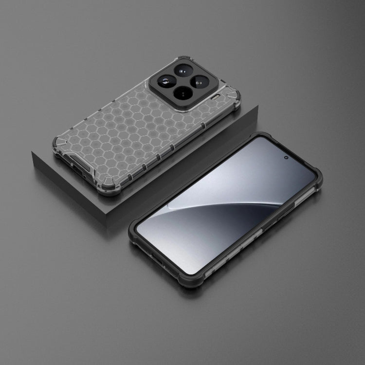 For Xiaomi 15 Pro 5G Honeycomb Shockproof Phone Case