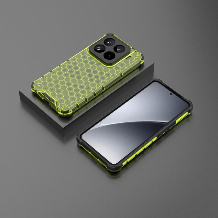 For Xiaomi 15 Pro 5G Honeycomb Shockproof Phone Case