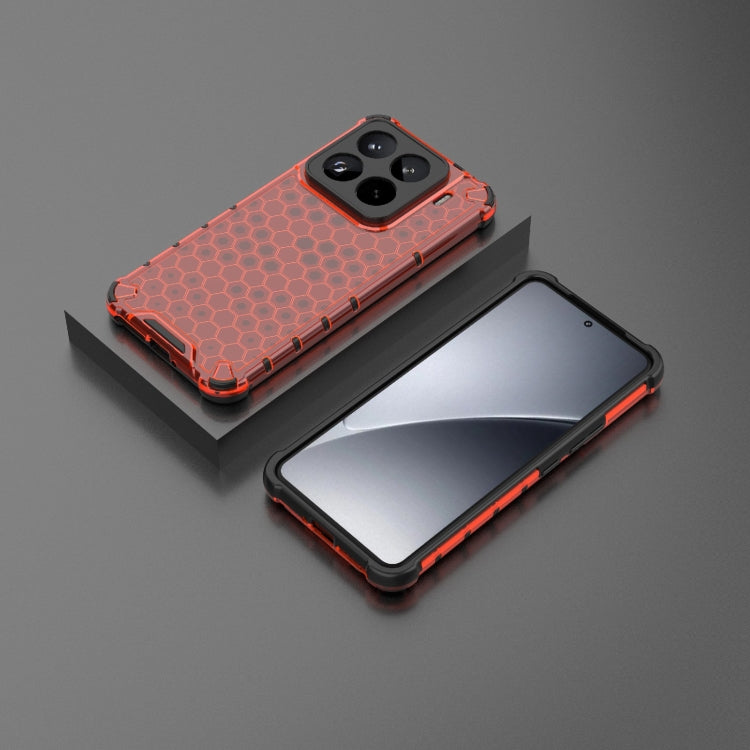 For Xiaomi 15 Pro 5G Honeycomb Shockproof Phone Case