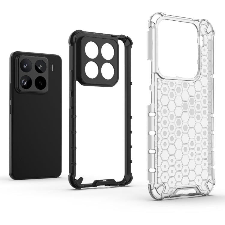 For Xiaomi 15 Pro 5G Honeycomb Shockproof Phone Case