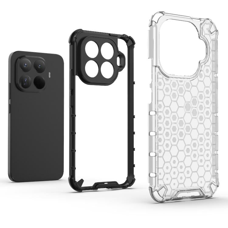 For Xiaomi 15T Pro 5G Global Honeycomb Shockproof Phone Case
