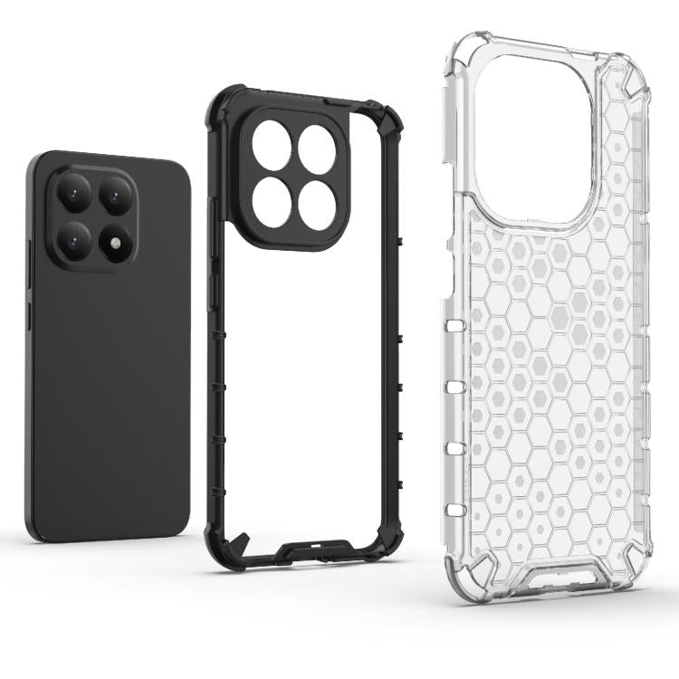 For Xiaomi 15T 5G Global Honeycomb Shockproof Phone Case