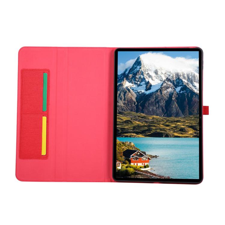 For Infinix Xpad GT 13 Fabric Texture Horizontal Flip Leather Tablet Case
