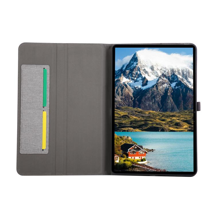 For Infinix Xpad GT 13 Fabric Texture Horizontal Flip Leather Tablet Case