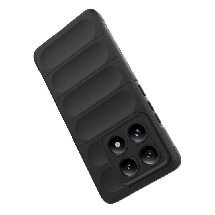 For Xiaomi 14T Pro 5G Global Magic Shield TPU + Flannel Phone Case
