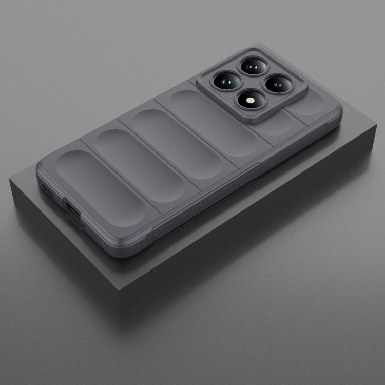 For Xiaomi 14T Pro 5G Global Magic Shield TPU + Flannel Phone Case