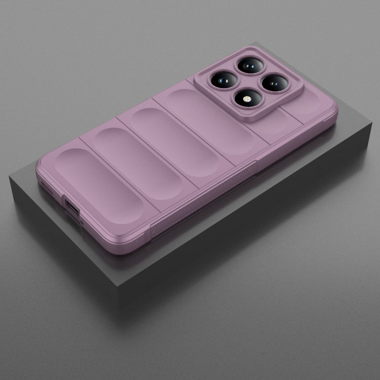 For Xiaomi 14T Pro 5G Global Magic Shield TPU + Flannel Phone Case